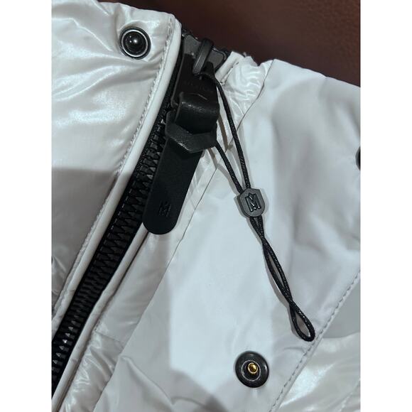 NEW Mackage Women's 2-In-1 Vesna Jacket in Moon (white/gray) Euro 38 US 8 or Med - Picture 11 of 15